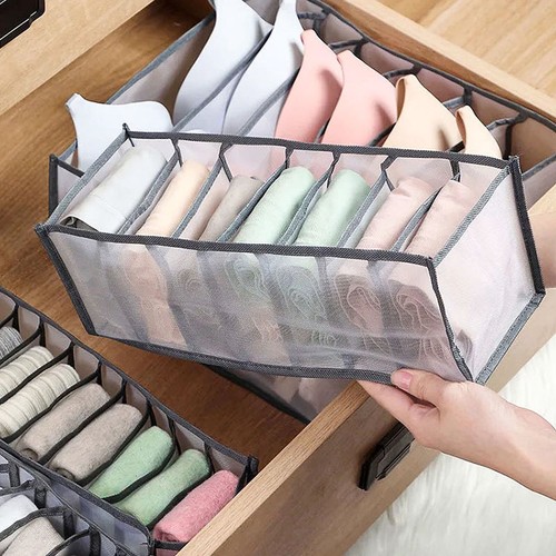 Unterwäsche BH Organizer Aufbewahrungsbox Schrank Organizer Schublade Teiler Socken Boxen - Bild 2 von 14