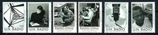 UNITED NATIONS NY, SCOTT # 1056-1057, SET OF 6 MNH RADIO DAY 2013, ALL 3 OFFICES