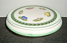 Villeroy & Boch French Garden Pedestal Cake Stand Plate Large 10