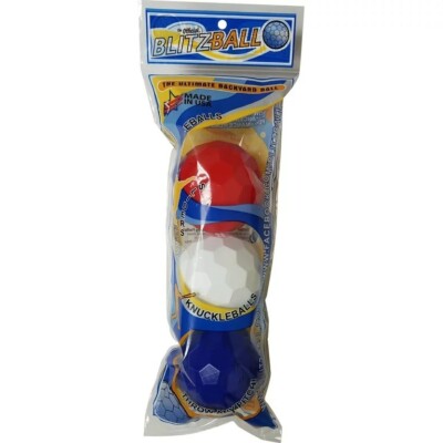 Lot De 3 Balles Blitzball Plastique - Entraînement Baseball - Curve Swerve