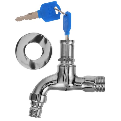 Anti-theft Water Nozzle Key Small Dragon Head outside Tap Lock Outdoor - Picture 4 of 12