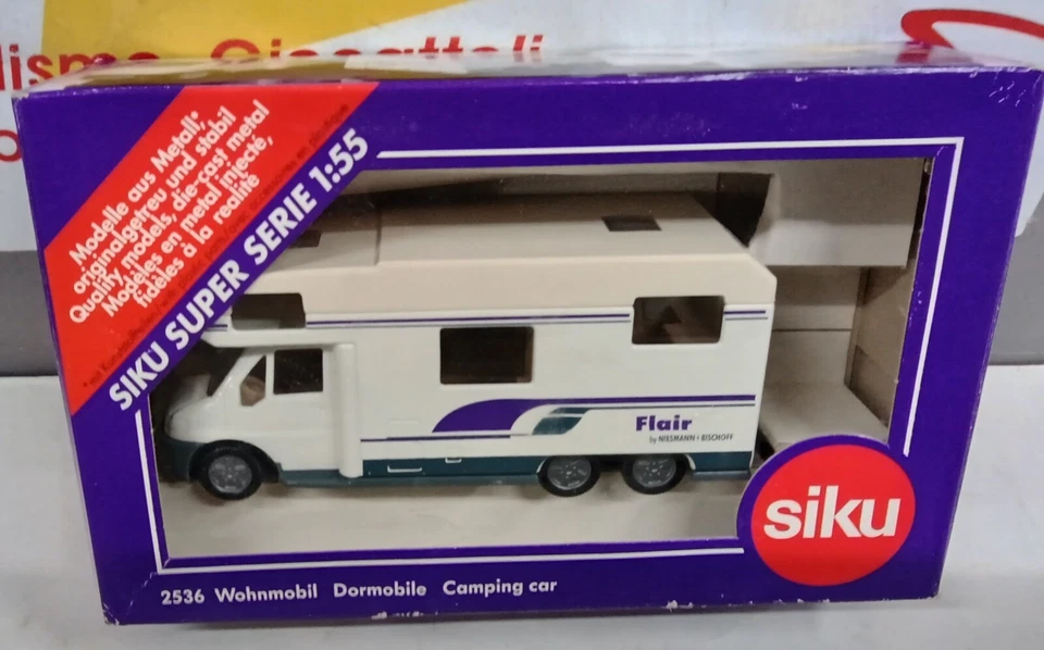 SIKU 1/55 CAMPING CAR BIANCO  - METAL - Immagine 2 di 2