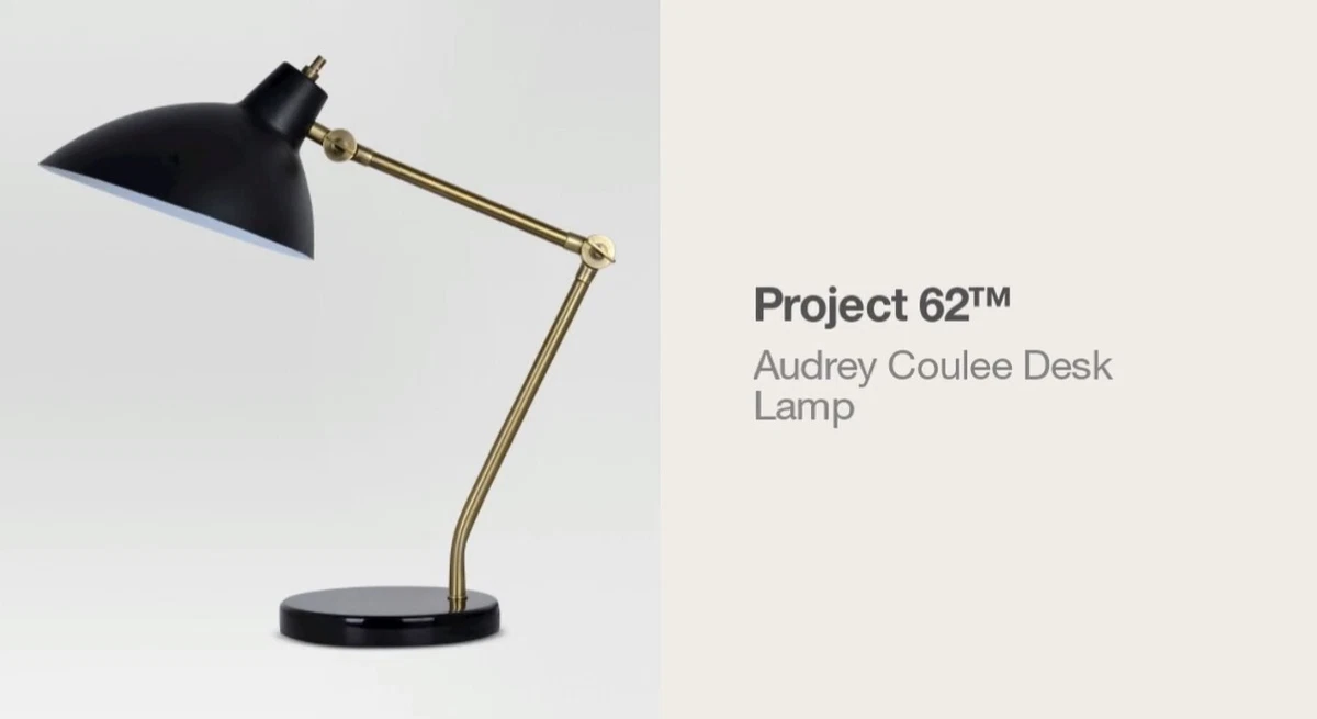Audrey Coulee Desk Lamp Black Project 62 eBay
