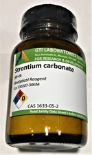 Strontium carbonate, 99+%, Analytical Reagent, 30g                             