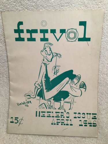 1946 Frivol Student Magazine University of Iowa Great Stories, Cartoons ...