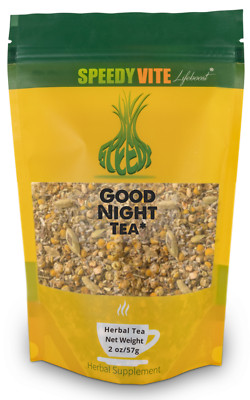 SpeedyVite  Good Night Tea Organic Ingredients (2oz) Made in USA FREE SHIPPING