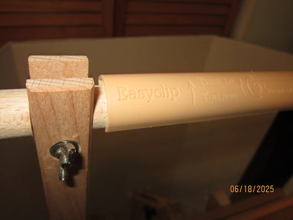 ADJUSTABLE CRAFT STAND - Cross Stitch Quilt Needlepoint - w/2  Scroll Frames - Image 2 of 4