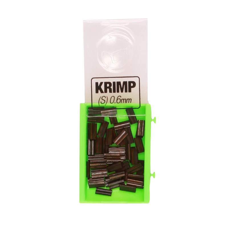 Korda Spare Krimps 0,6 mm Karpfenangeln Vorfach Crimpen Quetschhülsen NEW OVP - Bild 2 von 2
