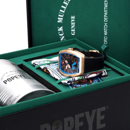 Reloj Pulsera Franck Muller X BWD Popeye Vanguard Negro V45 SC BR NR Limitado - Imagen 2 de 4