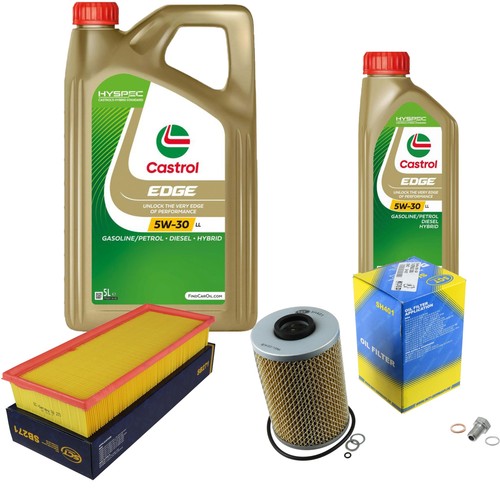 Aceite Sintetico Castrol Edge 5w30 Mas Filtro Mann W712/95 | Envío Gratis