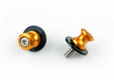 8mm Swingarm Sliders Spools For Suzuki GSXR 600 1000 1300 SV650 1000 TL Gold T9