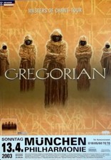 Listing image for GREGORIAN - 2003 - Plakat - In Concert - Master of Chant Tour - Poster - München