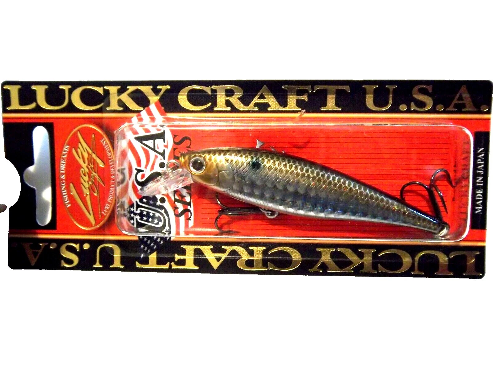 Lucky Craft Carpa iscas de pesca em água doce