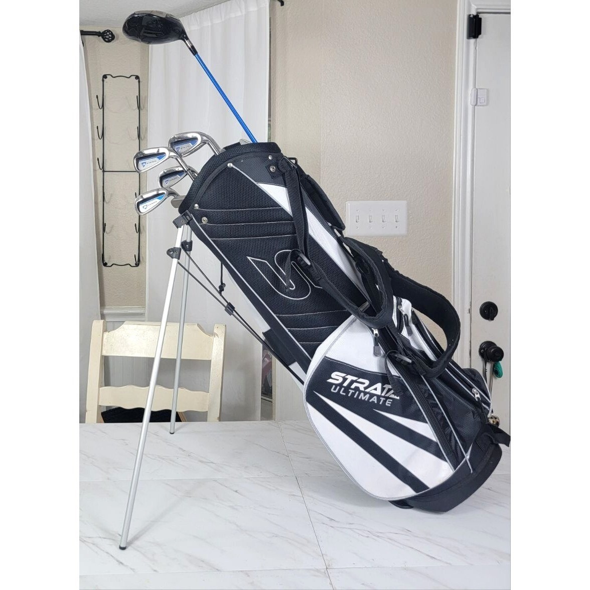 Callaway Strat Men's Golf Set With Callaway Strata Golf Bag eBay