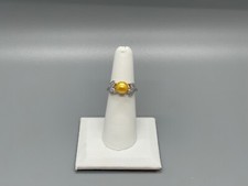 Real Akoya Pearl Ring - Leaf