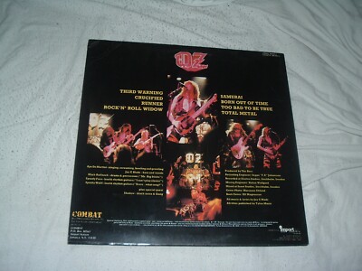 OZ III Warning '84 ORIGINAL US GREEN label 1st press LP | eBay