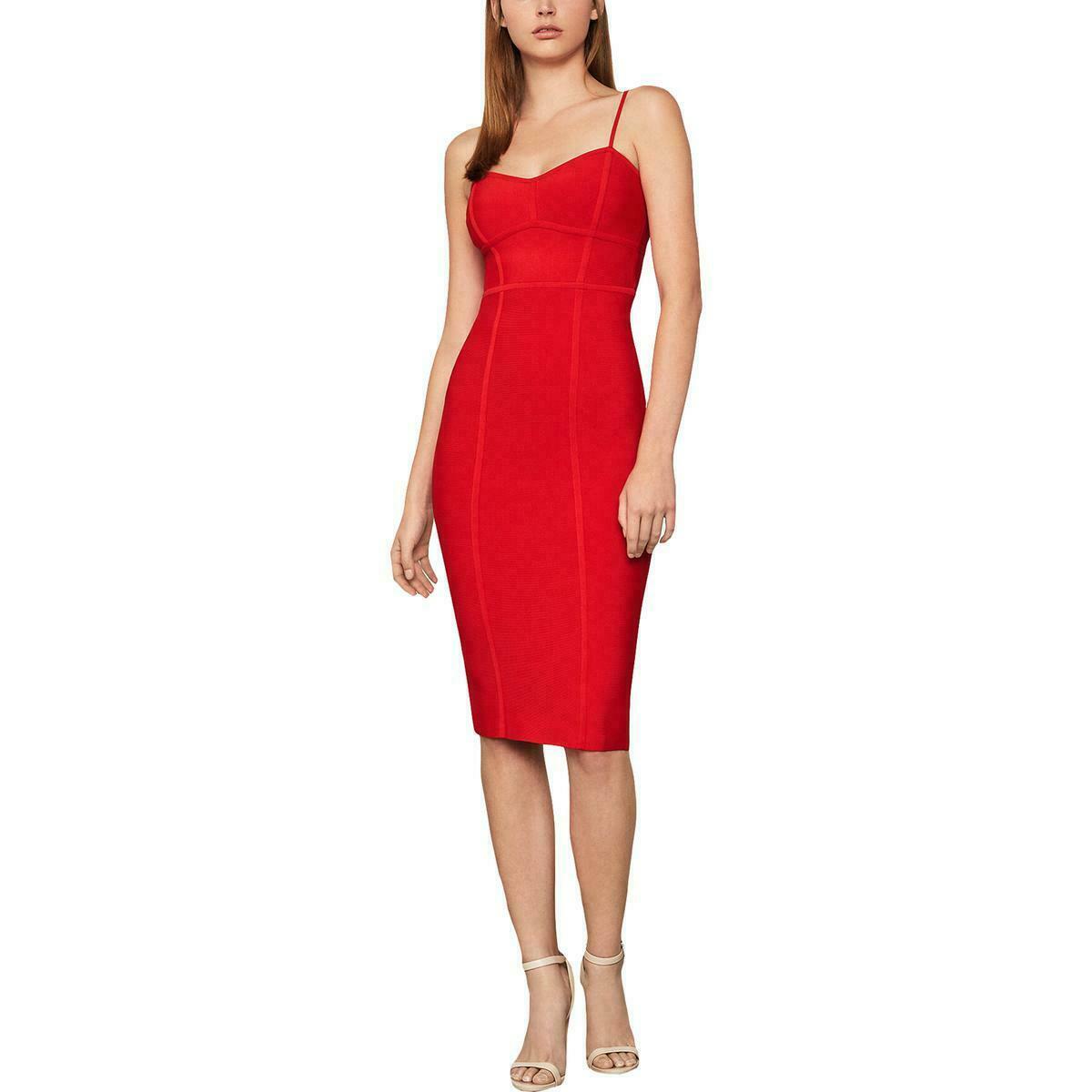 Bcbgmaxazria Scoop Neck Sheath Dress
