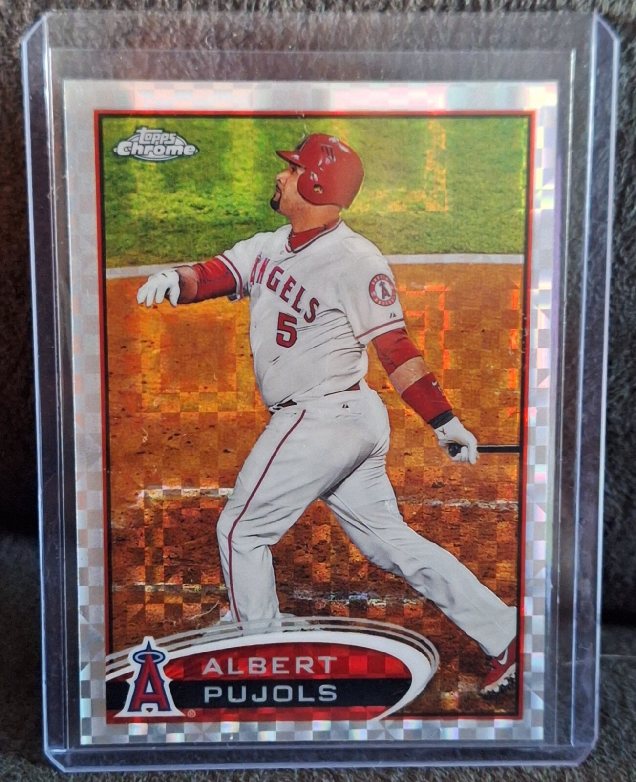 *MINT* 2012 ALBERT PUJOLS Topps Chrome X-Fractor