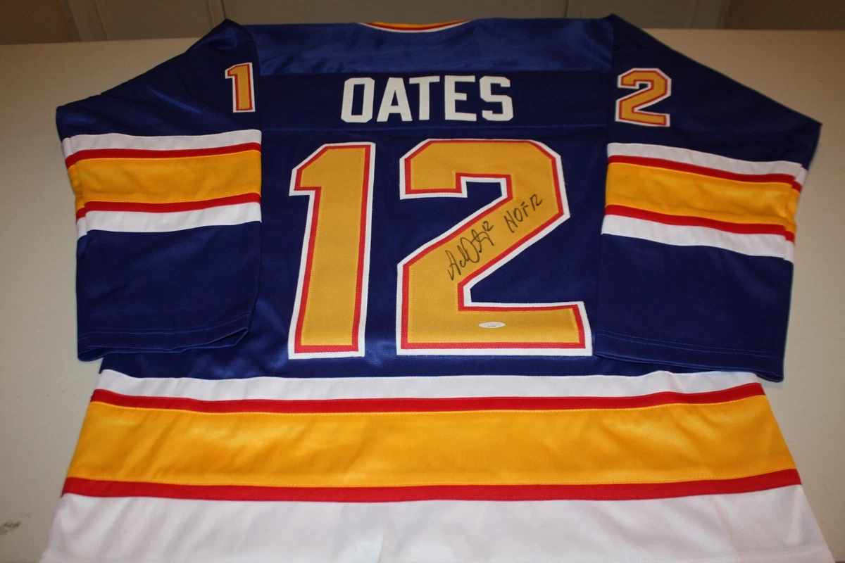 Maillot De Hockey Signé Adam Oates - Washington Capitals, Authentifié JSA