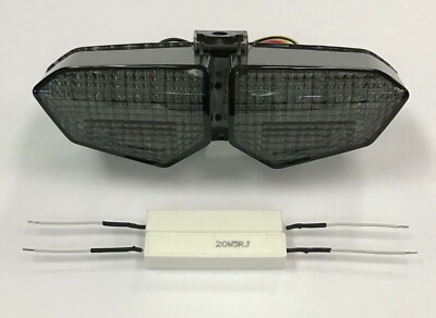 03-05 R6, 06-09 R6S LED SMOKE Rear Brake Taillight Tail Light ...