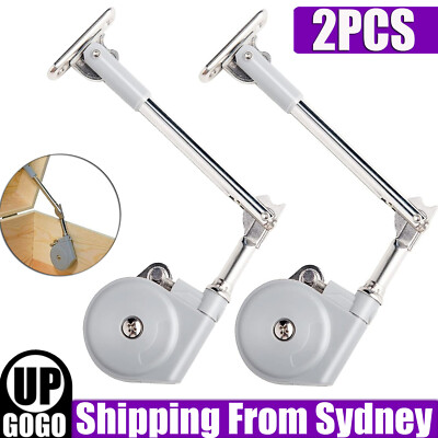 2X Toy Box Hinge Soft Safe Door Support Hydraulic Lid Strut Open