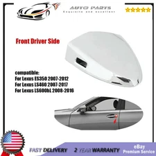 FOR Lexus ES350 2007-2012 Front Driver Side LH Chrome DOOR HANDLE KEY COVER US