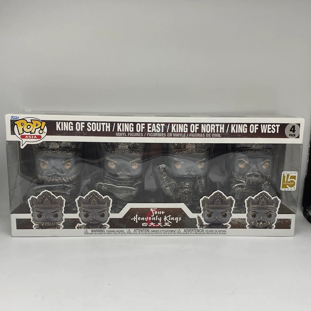 2022 Sdcc Funko Pop Asia Mindstyle Exclusive Four Heavenly Kings Sdcc 2022 Damag