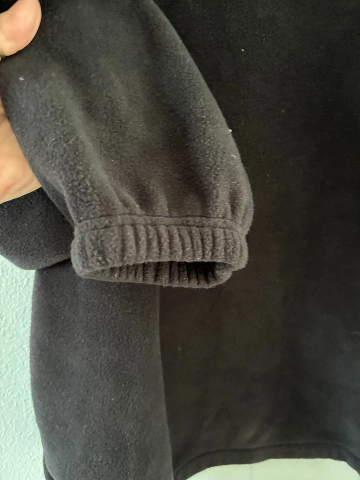 Timberline Colorado Mens Long Sleeve Black 1/4 Zip Fleece Jacket VAIL Logo XL - Image 4 of 4