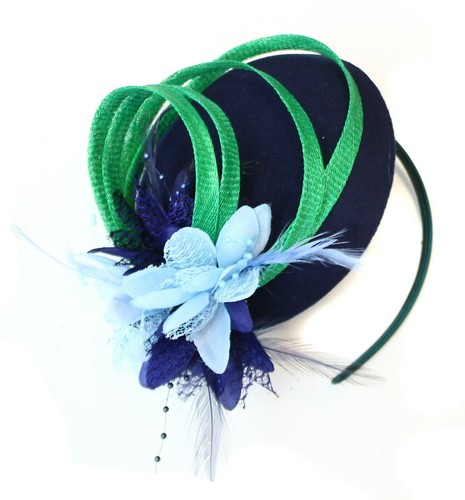 Emerald Jade Green Blue and Navy 