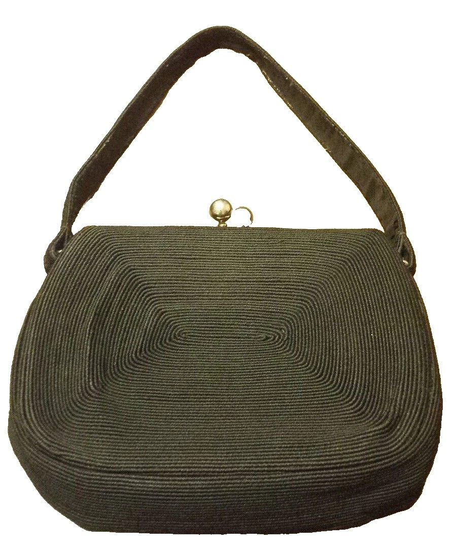 Bolsos vintage baguette de tela, Bolsos y estuches