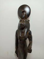 UNIQUE ANCIENT EGYPTIAN ANTIQUE Statue Stone of Sekhmet Lion Warrior Army