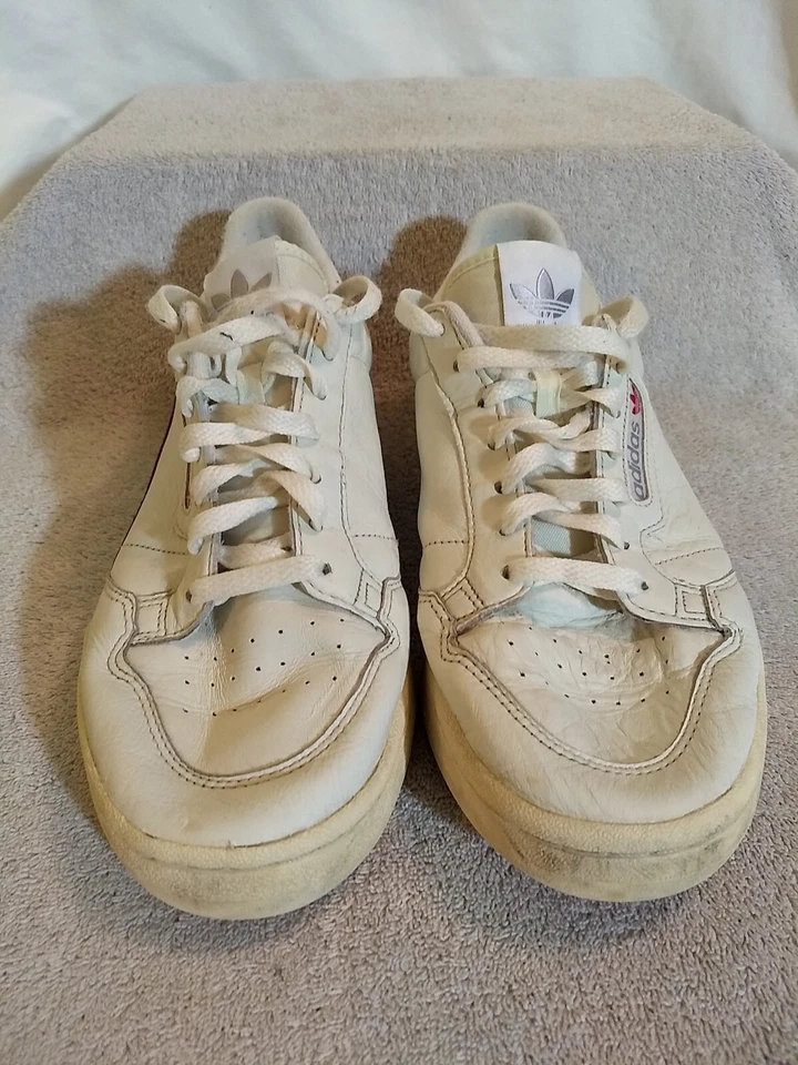 Adidas Para Hombre Continental 80 Rascal 'Blanco Correr' (B41680), Talla: 11.5 #JJ24+3 Foto 3 de 4