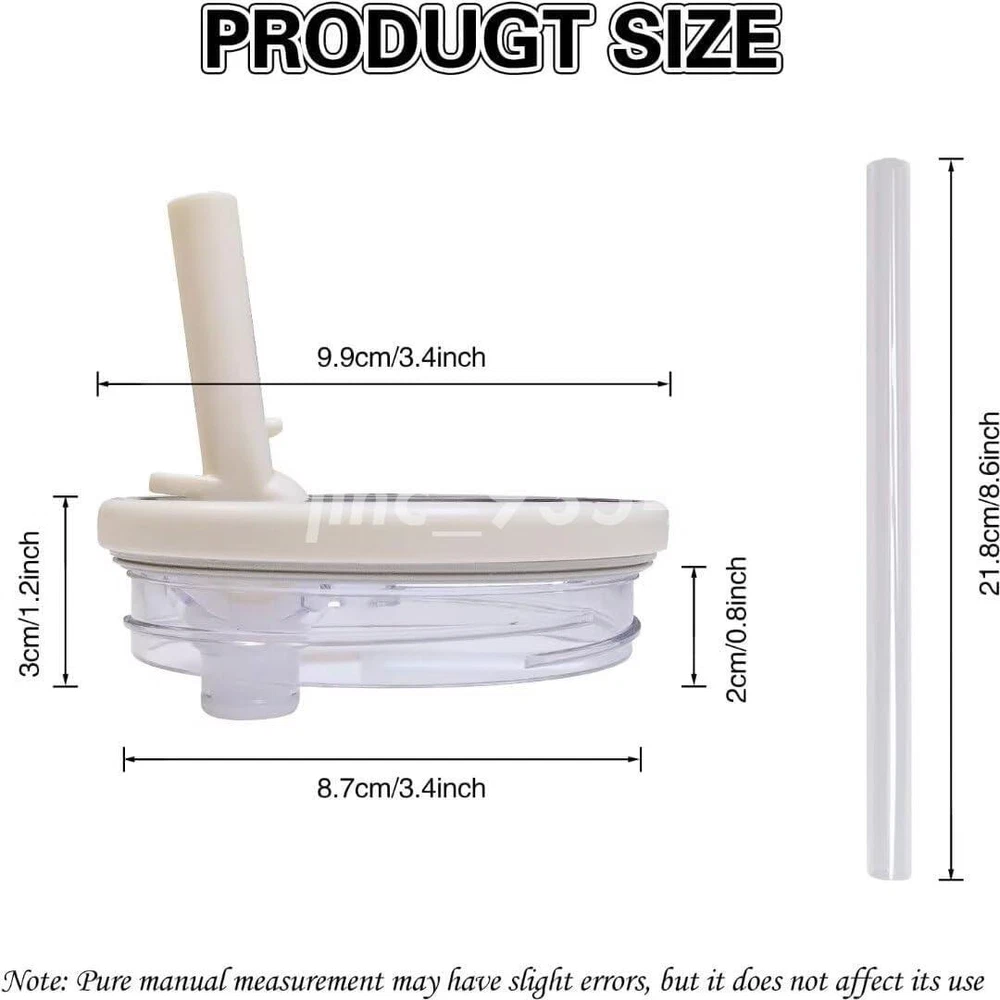 Tumbler Flip Straw Lid for 40oz Stanley Lid Reusable Tumbler Cover Straw Lid Tumbler Flip Straw Lid for 40oz Stanley Lid Reusable Tumbler Cover Straw Lid