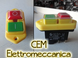 KEDU KJD17B Interruttore A Pulsante Di Emergenza, 4 Pin, AC 250V 16A, IP55, Con Spegnimento Automatico, Certificazioni CE/TÜV/UL