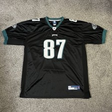 Philadelphia Eagles Brent Celek Sewn Reebok Adult Size 56 Green #87 Field Jersey