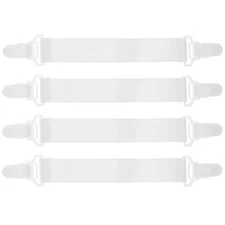 4 Pcs Suspender Clips Fastening Belt Hook Bed Suspenders Bunk Accessories