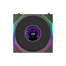 Lian Li UNI FAN TL LCD Flex 120mm Reverse Blade ARGB Fan LCD Screen 12RTLLCD1F1B