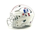 Custom Throwback New England Patriots Pocket Pro Helmet with white mask 3d print — photo 4
