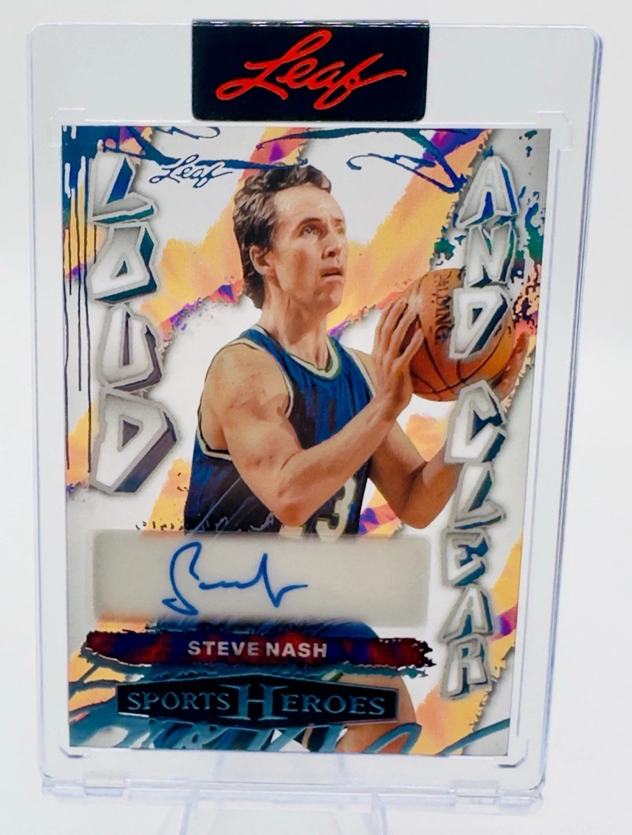 Steve Nash Phoenix Suns Basketball Autographed Sports Trading