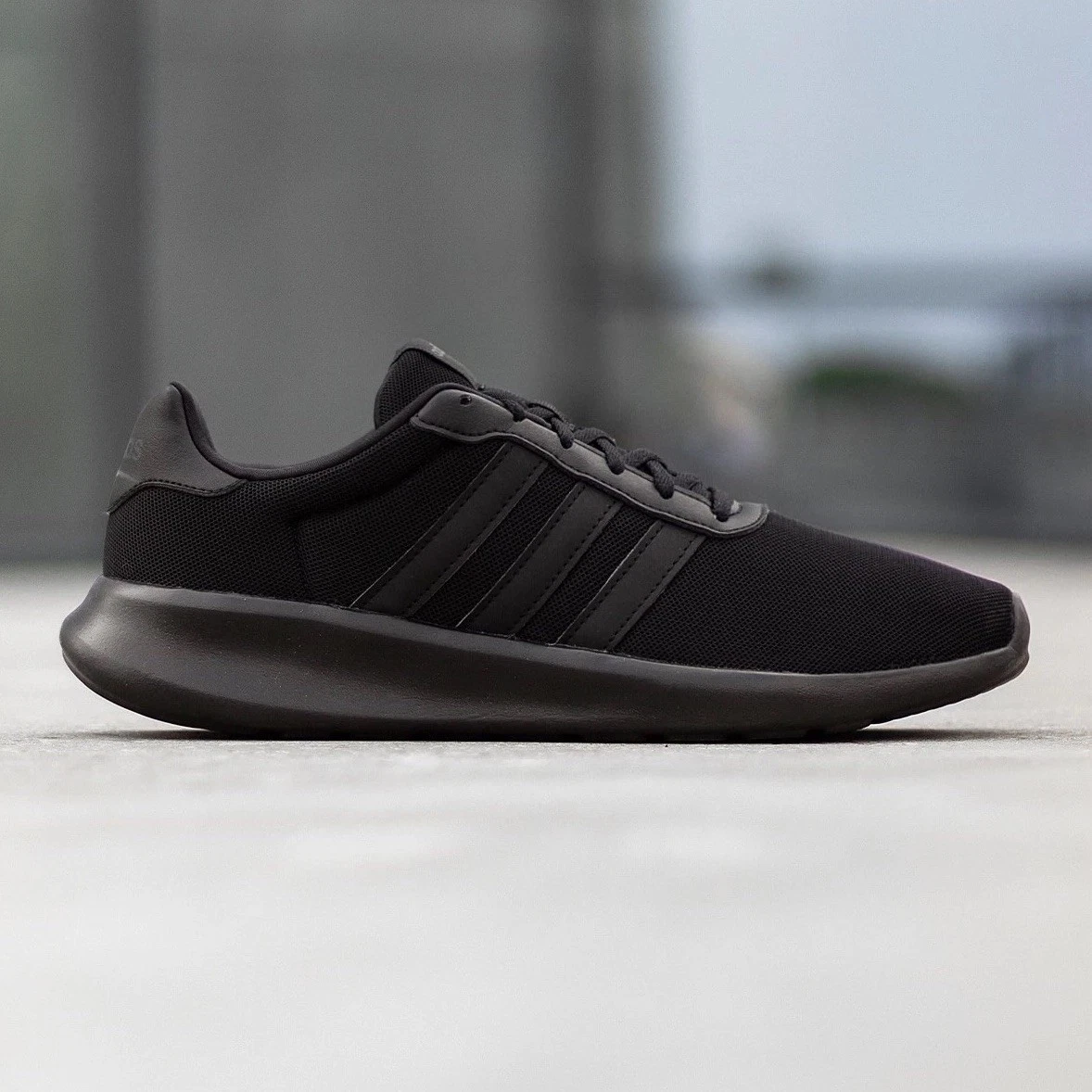 Adidas Lite Racer 3.0 Men’s Running Shoe Black Athletic Sneakers Trainers #954