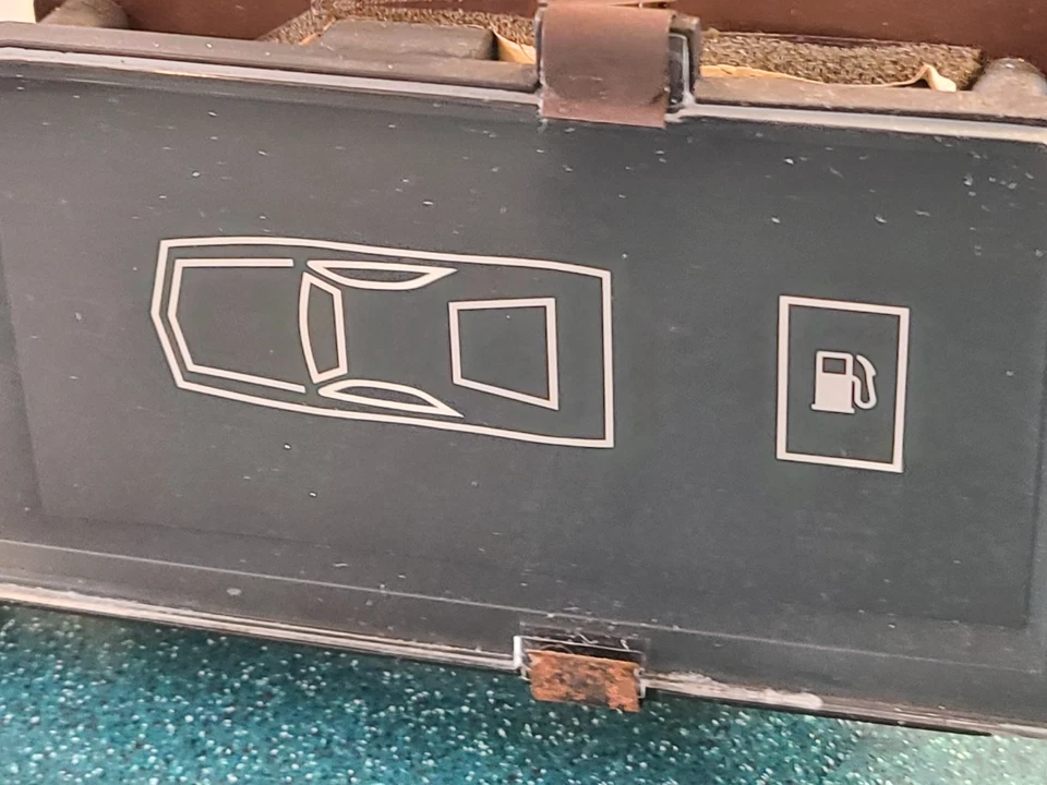 87 88 Dodge Daytona Chrysler Laser Turbo Boost Gauge Cluster centro de información Foto 4 de 4