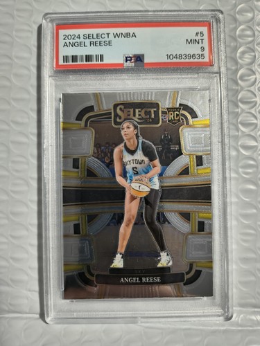 2024 Panini Select WNBA Angel Reese #5 PSA 9 RC