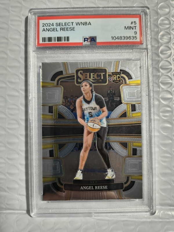 2024 Panini Select WNBA Angel Reese #5 PSA 9 RC