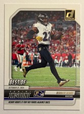 Derrick Henry Best of Panini Instant Insert-2025 Panini Donruss Baltimore Ravens