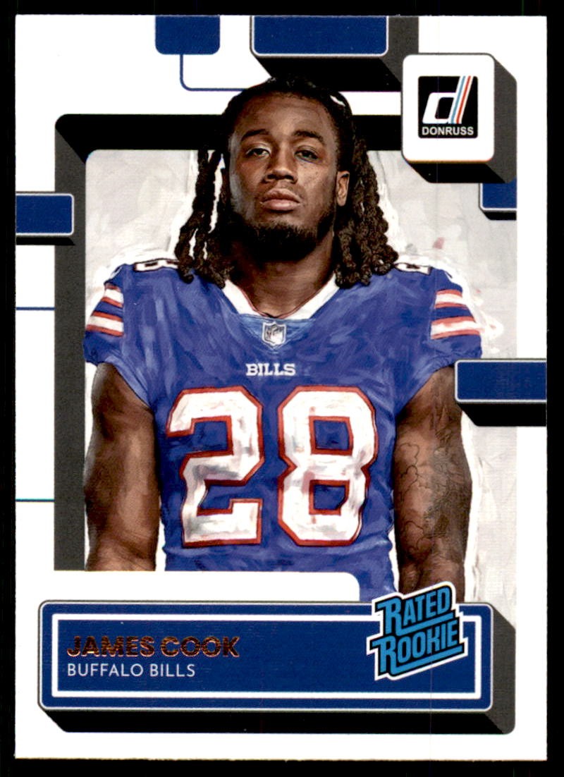 2022 Donruss #315 James Cook Canvas Rookie