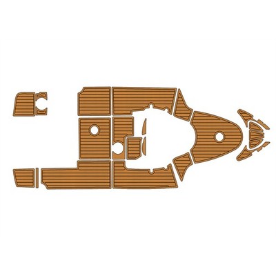 Rio Sol 600 fuax EVA Teak Marine Foam Floor