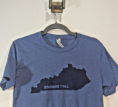 Kentucky Bourbon Y'all Bourbon Trail T-Shirt Mens M Medium | Heaven Hill on Back