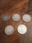 Morgan Silver Dollars - 5 pieces