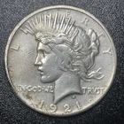 1921 Peace Silver Dollar $1 XF Details Better Grade Key Date