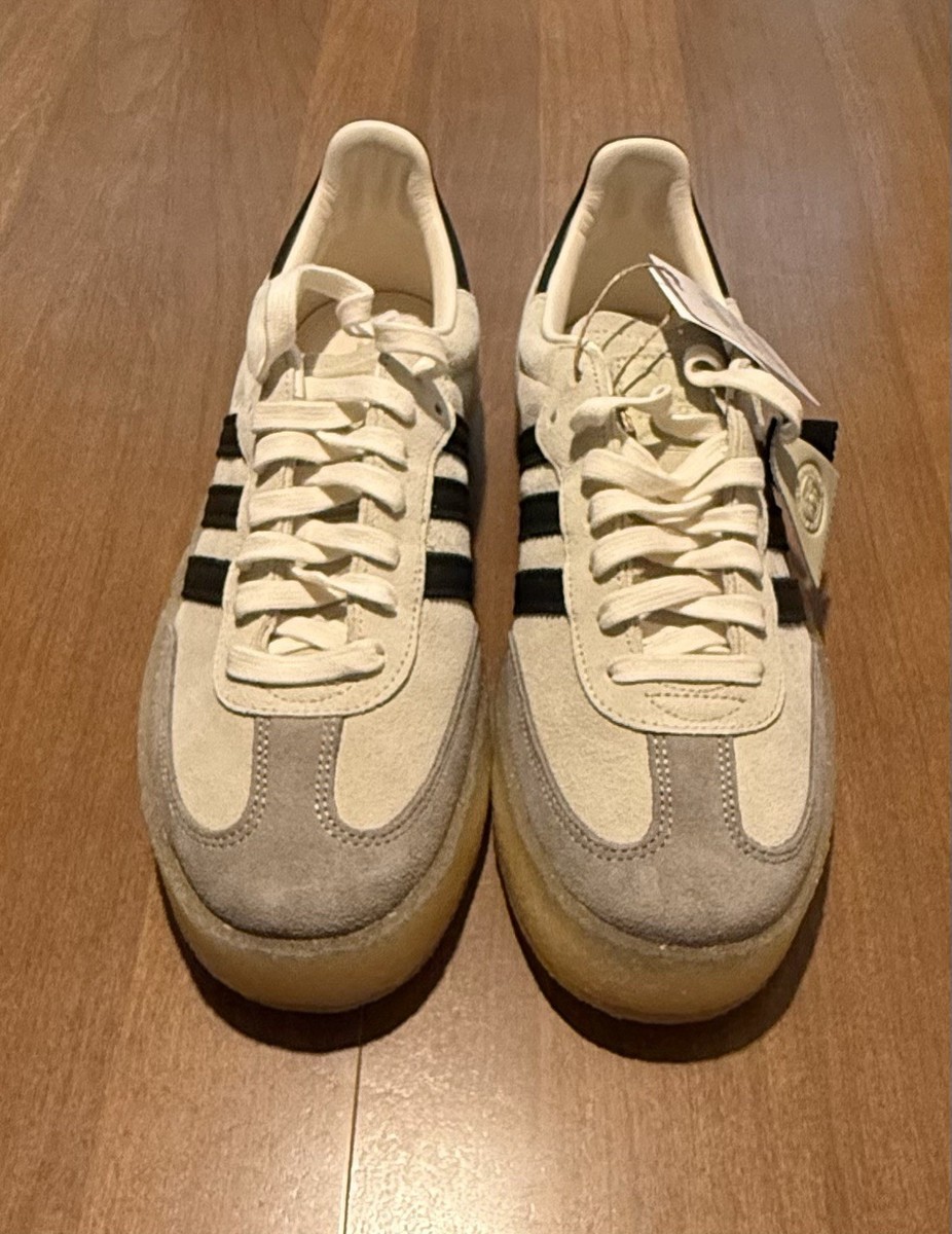 靴 23.5 KITH CLARKS ADIDAS SAMBA CORE BLACK KITH Ronnie Fieg Clarks Adidas 8th Street Samba Core Black (IE4033